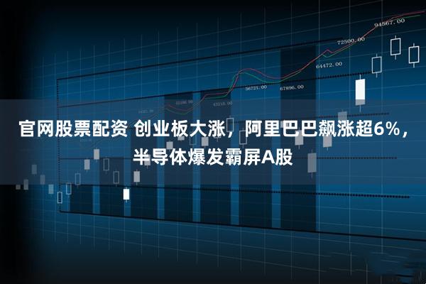 官网股票配资 创业板大涨，阿里巴巴飙涨超6%，半导体爆发霸屏A股